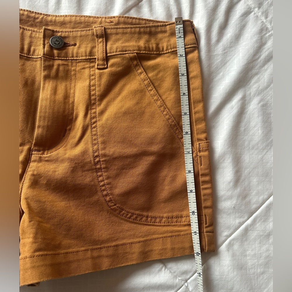 Patagonia Women’s Rust Brown Canvas Standup Shorts - Picture 6 of 6
